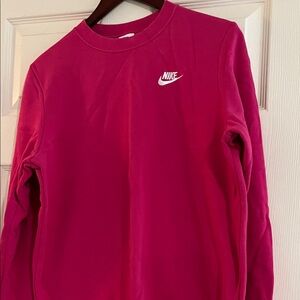 Nike Fuchsia Crewneck Sweatshirt